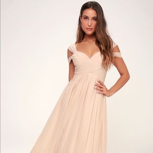 Make Me Blush Pink Maxi Dress